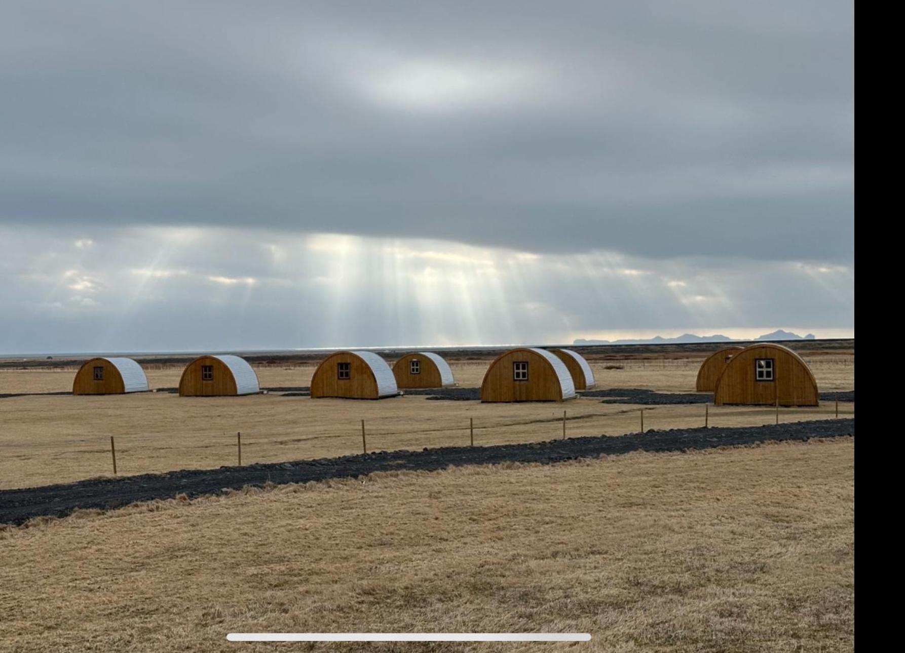 Starlight Camping Pods Hvolsvöllur Exteriér fotografie